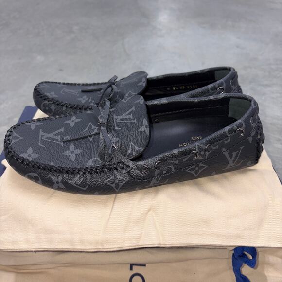 louis Vuitton Arizona Moccasin Eclipse size UK5.5/6.5 US SOLD OUT casual - Picture 4 of 11